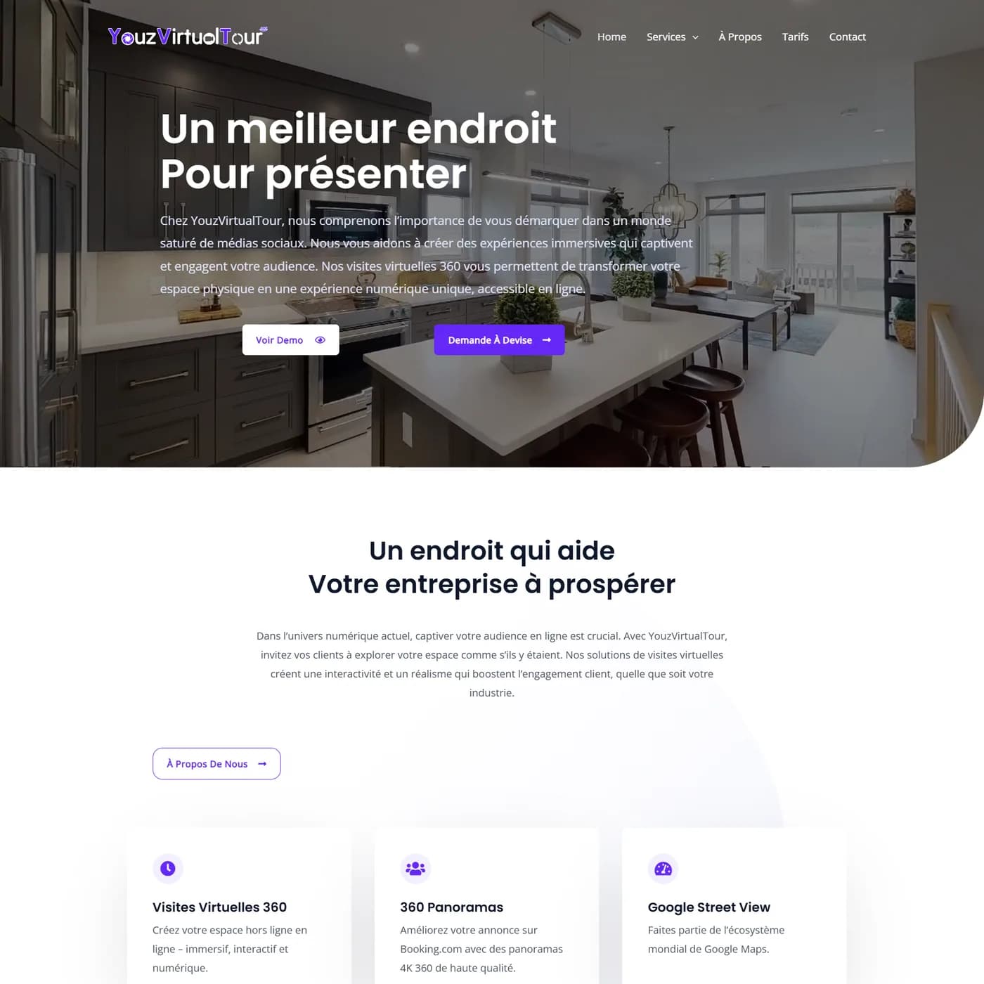 Visites virtuelles immersives pour entreprises preview